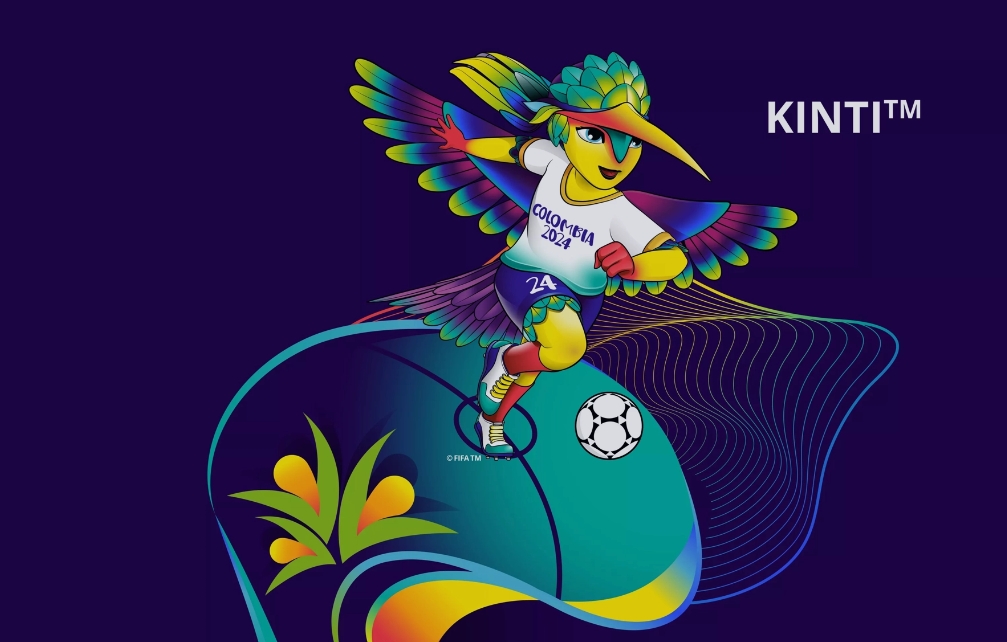 2024年U20女足世界杯吉祥物KINTI公布，源自哥倫比亞蜂鳥(niǎo)